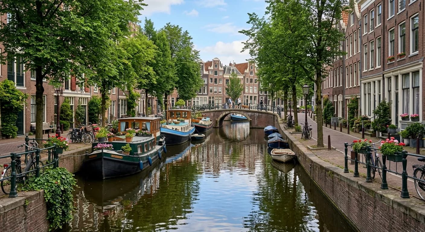 Spring tulip event in Amsterdam