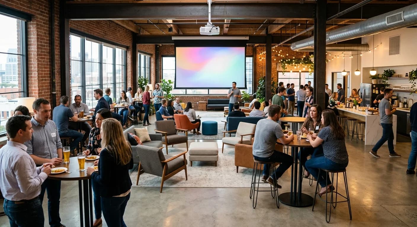 Creative space at Westergasfabriek in Amsterdam