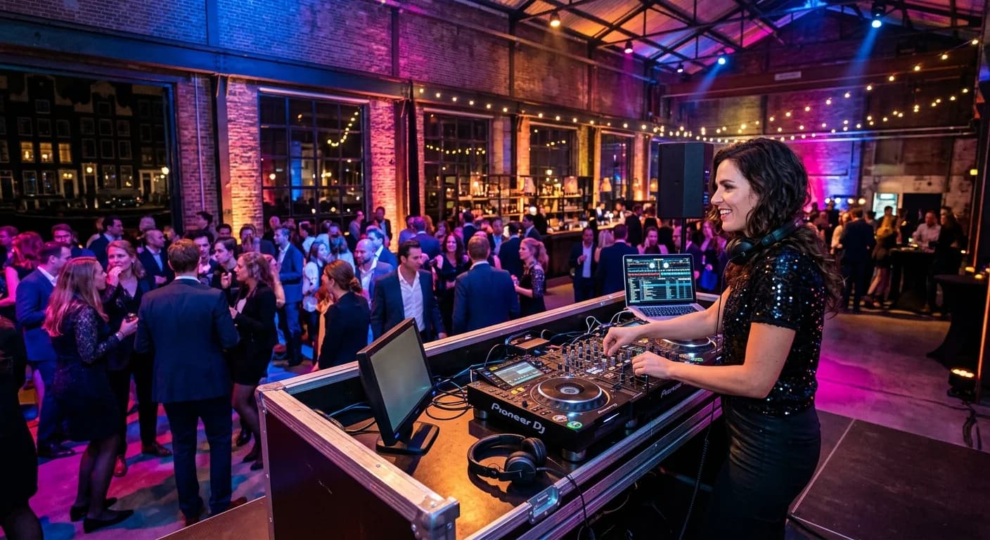 DJ for corporate events in Amsterdam