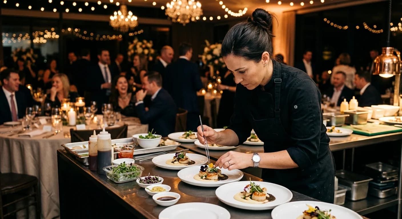 Private chef at an exclusive canal house dinner in Amsterdam
